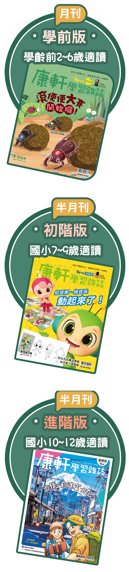 立即填寫以下資料，即可索取《康軒學習雜誌》試讀本，加碼抽獎送「抽魔鏡花園益智桌遊10名▶」！