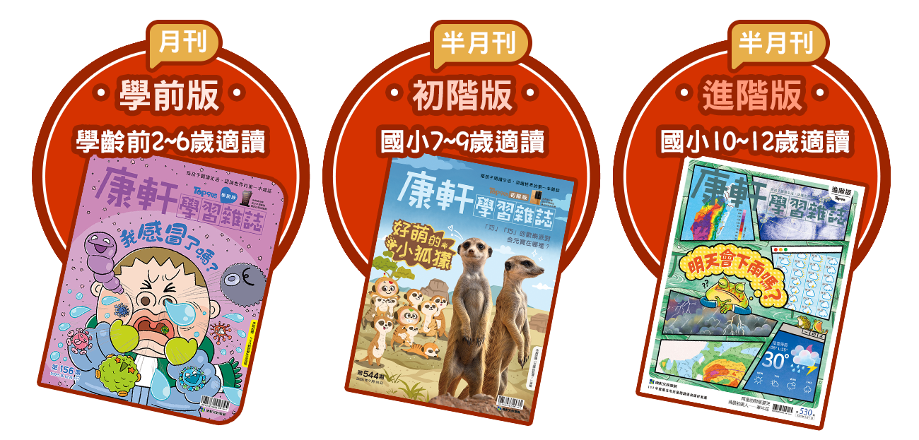 立即填寫以下資料，即可索取《康軒學習雜誌》試讀本，加碼抽獎送「抽魔鏡花園益智桌遊10名▶」！